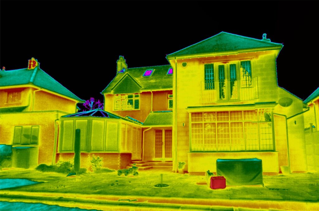 Thermal imaging reveals hidden inefficiencies even in high-spec homes